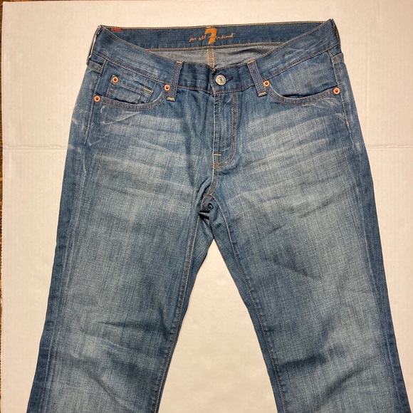 NWOT 7 For All Mankind OG Bootcut medium wash size 29 - Picture 3 of 12